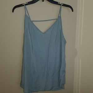 Sky blue tank top